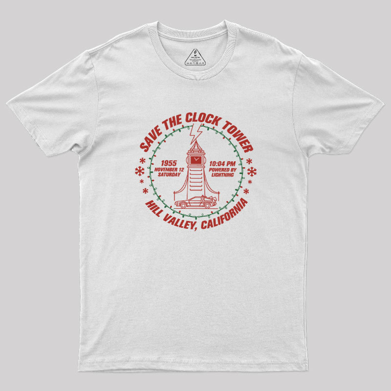 Save the Clock Tower Geek T-Shirt