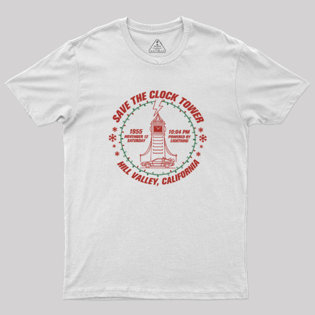 Save the Clock Tower Geek T-Shirt