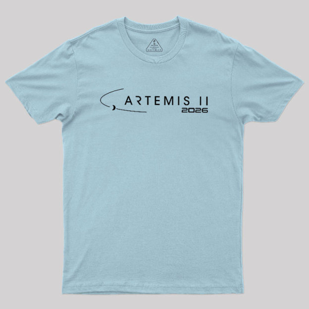 Artemis II 2026 Geek T-Shirt