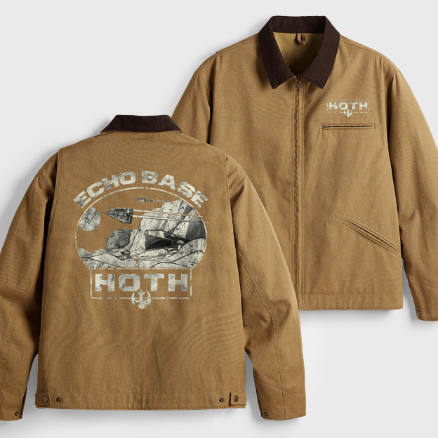 Ice Planet Geek Canvas Work Jackets