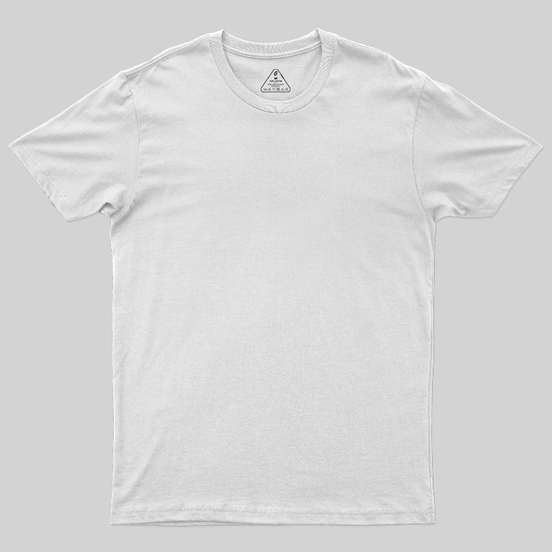 Solid Color Classic Geek T-Shirt