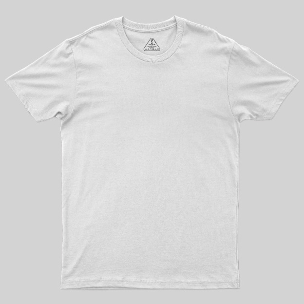 Solid Color Classic Geek T-Shirt