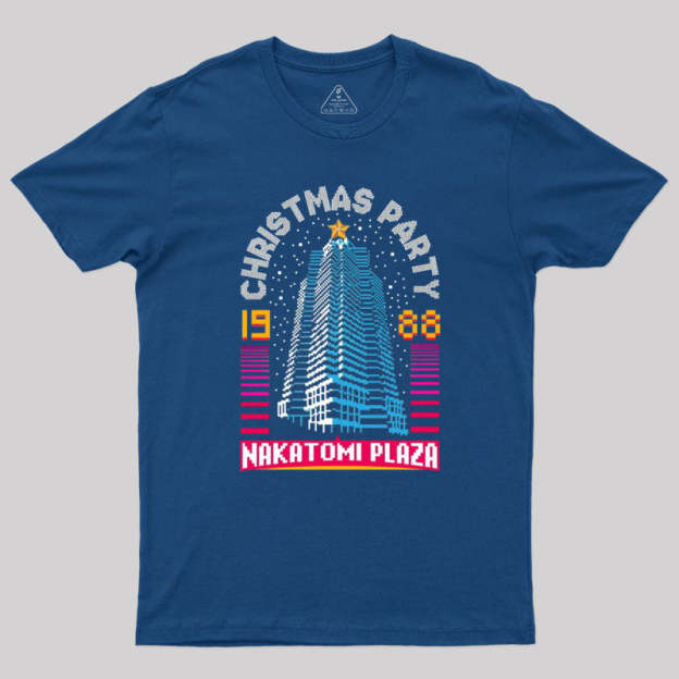Nakatomi Plaza Christmas Party 88 Geek T-Shirt