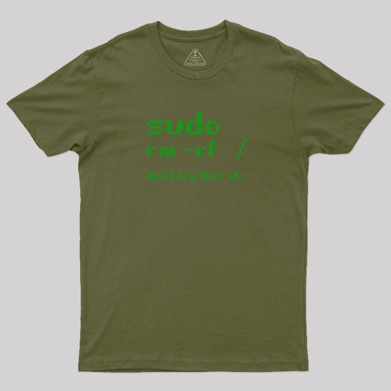 Dangerous Command Geek T-Shirt
