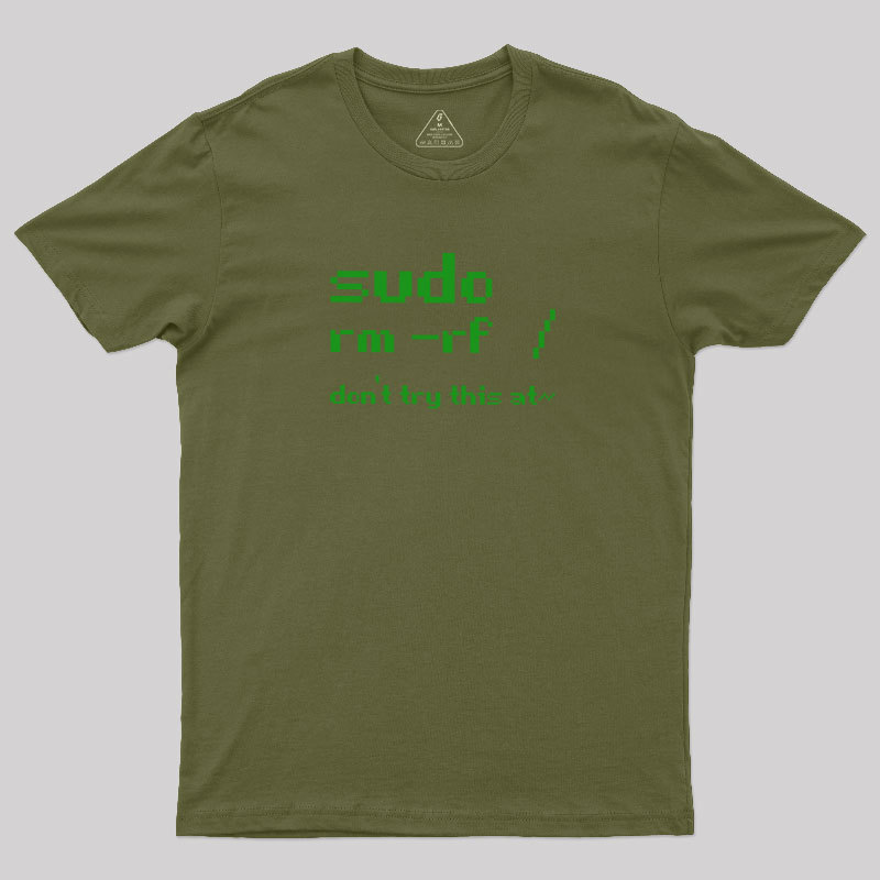 Dangerous Command Geek T-Shirt