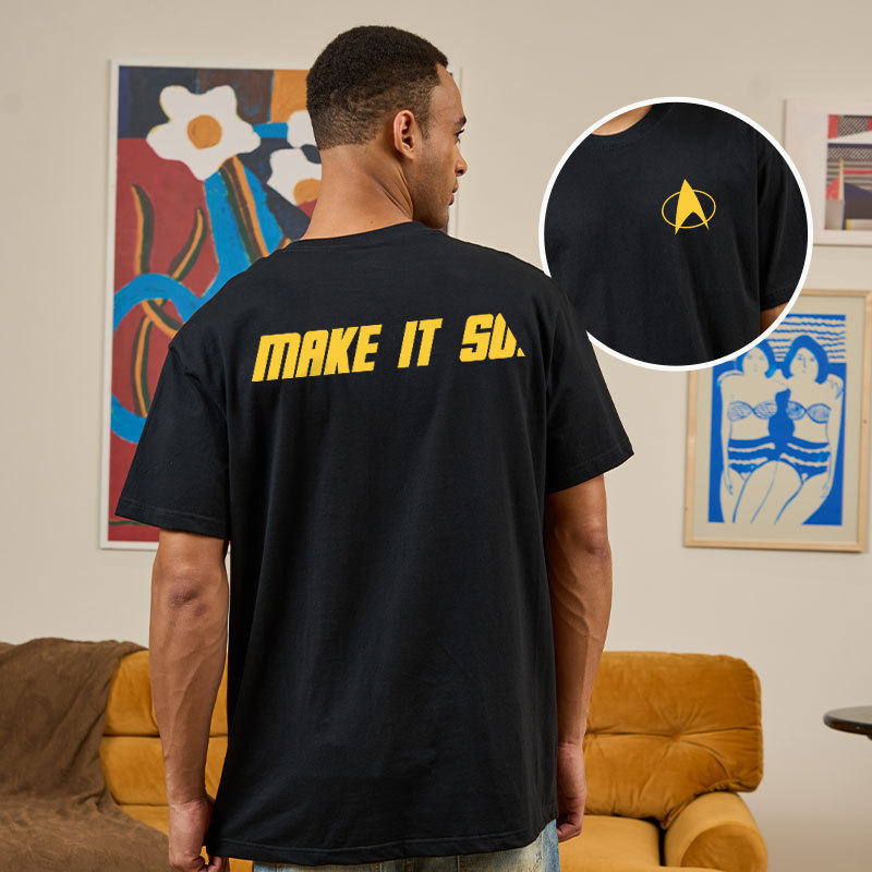 Command Approved Front and Back Printed Geek T-Shirt
