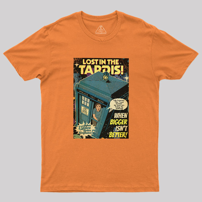 Lost in the TARDIS Geek T-Shirt