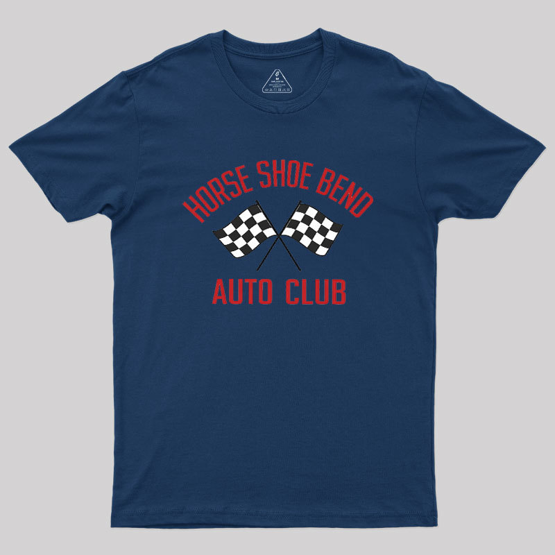 Horse Shoe Beno Auto Club Geek T-Shirt