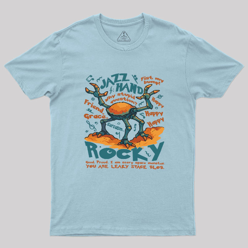 Rocky Jazz Hand Geek T-Shirt