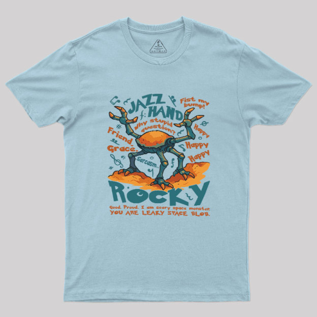 Rocky Jazz Hand Geek T-Shirt