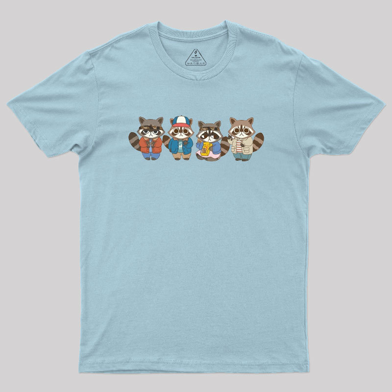 Stranger Cats Geek T-Shirt