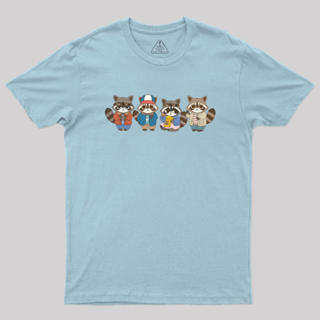 Stranger Cats Geek T-Shirt