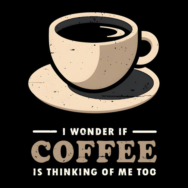 Is Coffee Thinking Of Me Too Geek T-Shirt