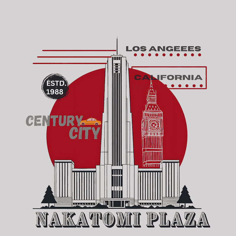 Nakatomi Plaza Geek T-Shirt