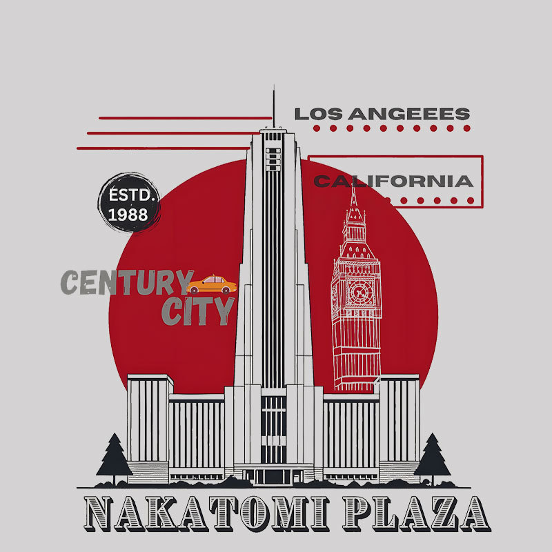 Nakatomi Plaza Geek T-Shirt