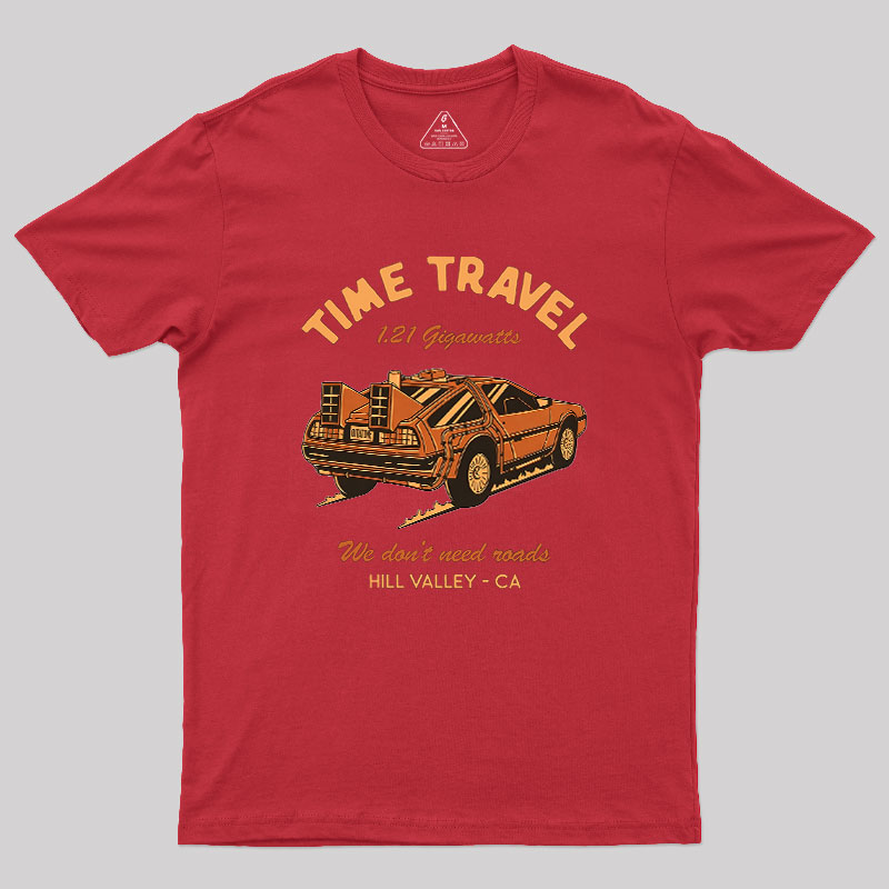Vintage Time Travel Geek T-Shirt