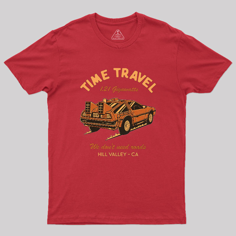Vintage Time Travel Geek T-Shirt