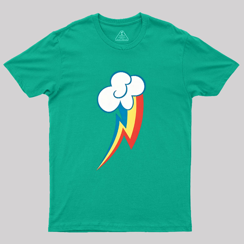 Rainbow Cloud Geek T-Shirt