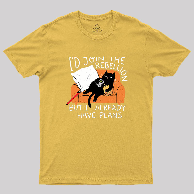 Rebellion On The Couch Geek T-Shirt