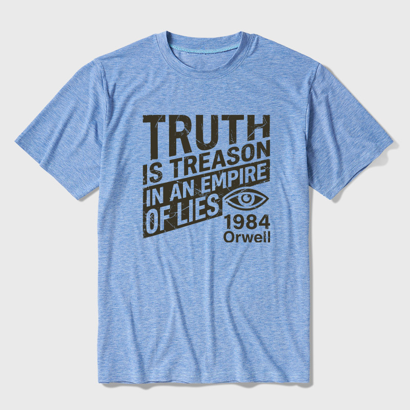 1984 Orwell Ultra Soft Heather Tee