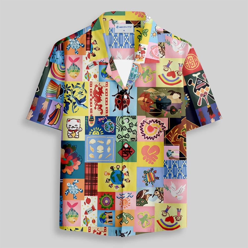 Geeksoutfit Family Guy Glenn Button Up Pocket Shirt for Sale