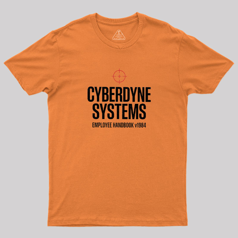Cyberdyne Systems Employee Handbook Geek T-Shirt