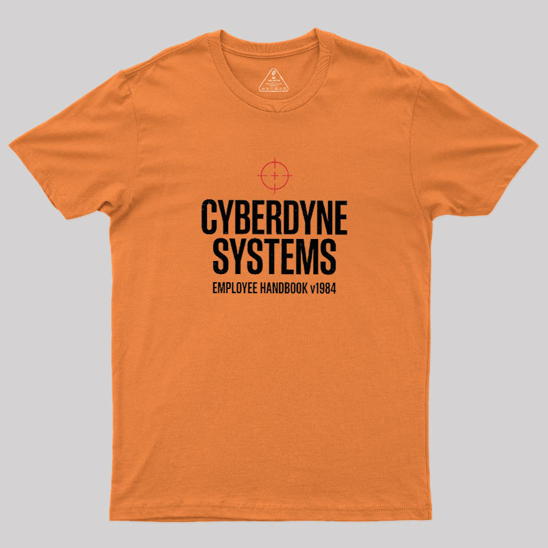 Cyberdyne Systems Employee Handbook Geek T-Shirt
