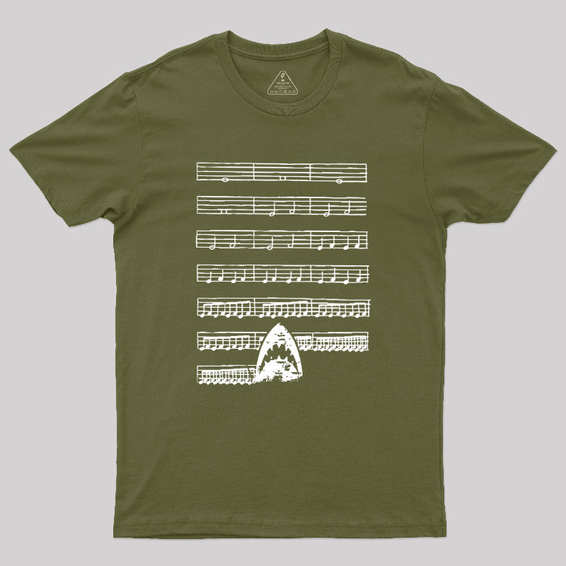 Shark Theme Geek T-Shirt