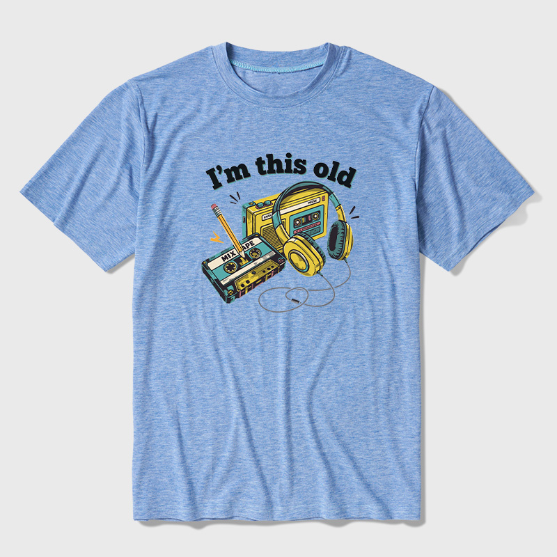 I'm This Old Ultra Soft Heather Tee