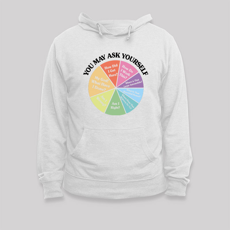 You May Ask Yourself Geek Hoodie