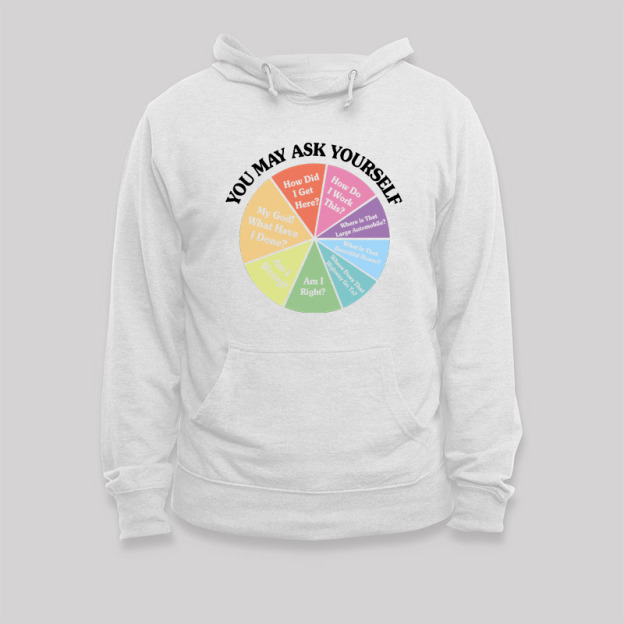 You May Ask Yourself Geek Hoodie