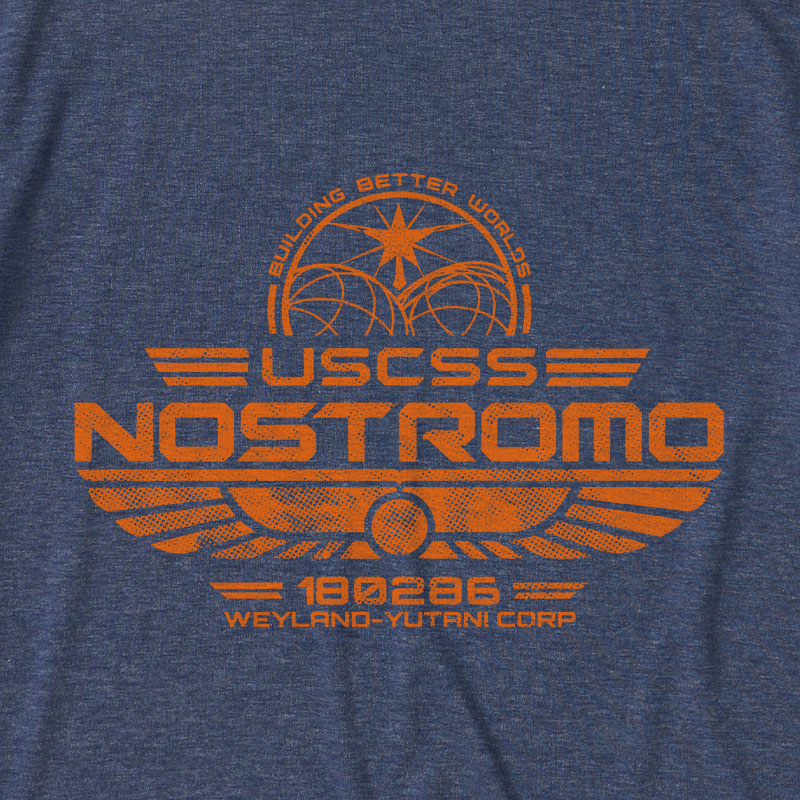 USCSS Nostromo Ultra Soft Heather Tee