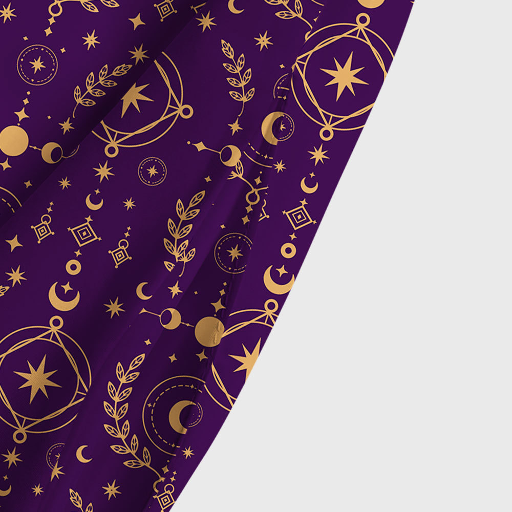 Mystic Night Constellations Geek Tiered Cami Maxi Dress