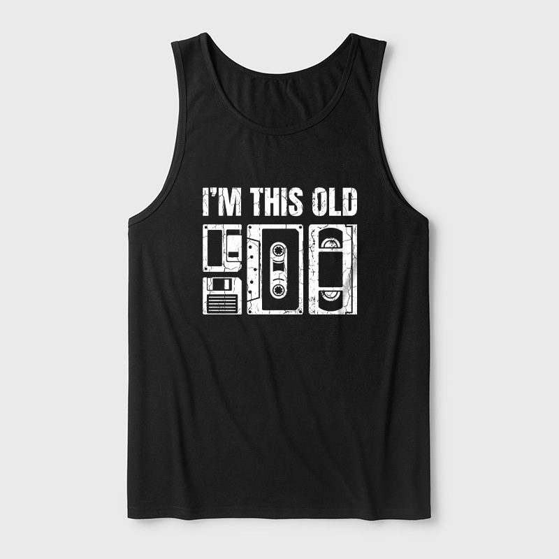 I'm This Old Vintage Ultra Soft Heather Tank