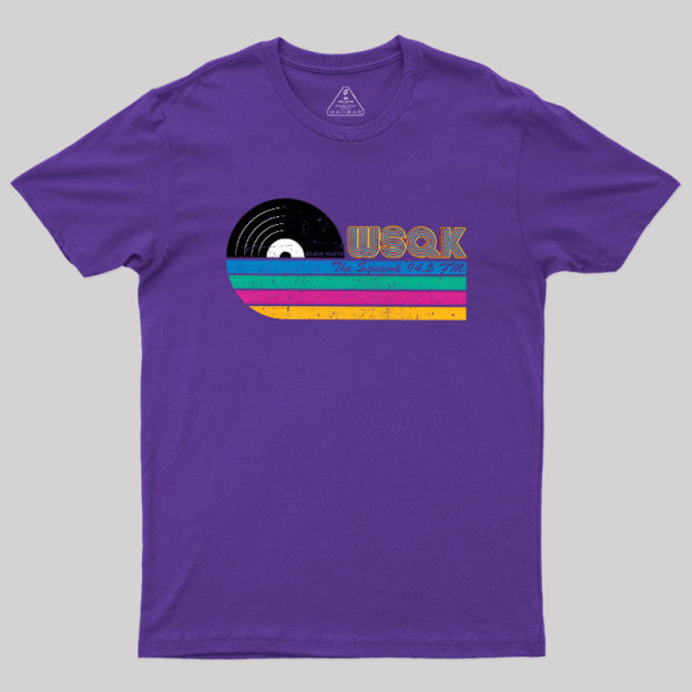 Retro WSQK Geek T-Shirt