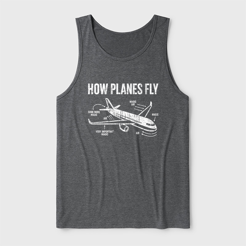 How Planes Fly Ultra Soft Heather Tank
