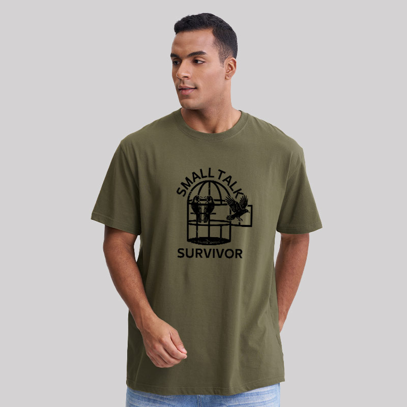Small Talk Survivor Geek T-Shirt