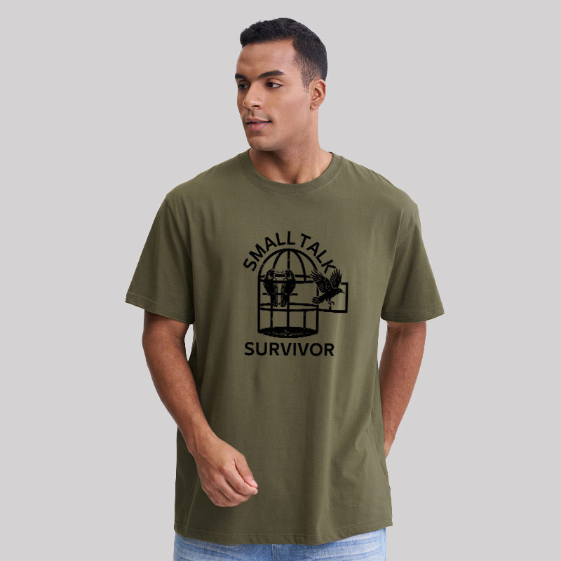 Small Talk Survivor Geek T-Shirt
