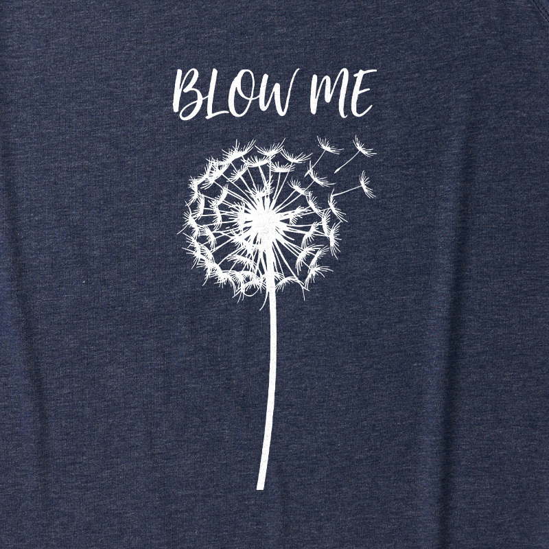 Dandelion Joke Ultra Soft Heather Tank