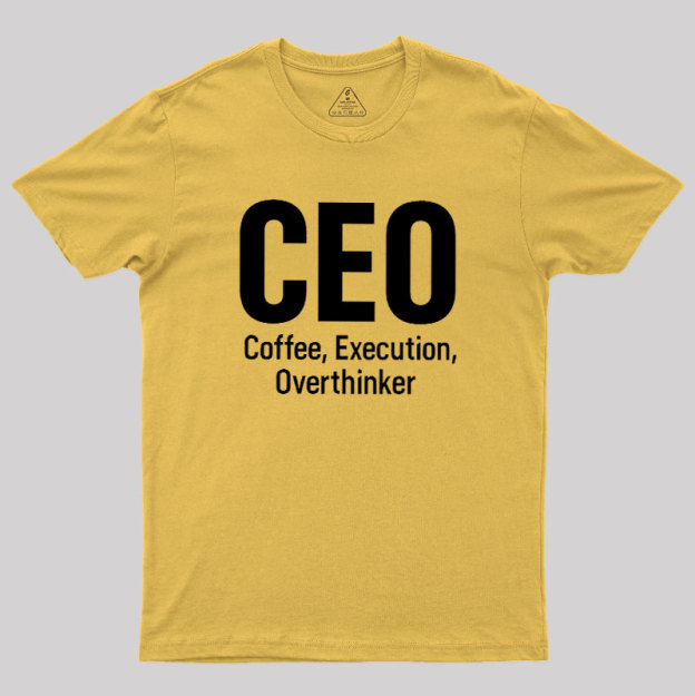 Alternative CEO Geek T-Shirt