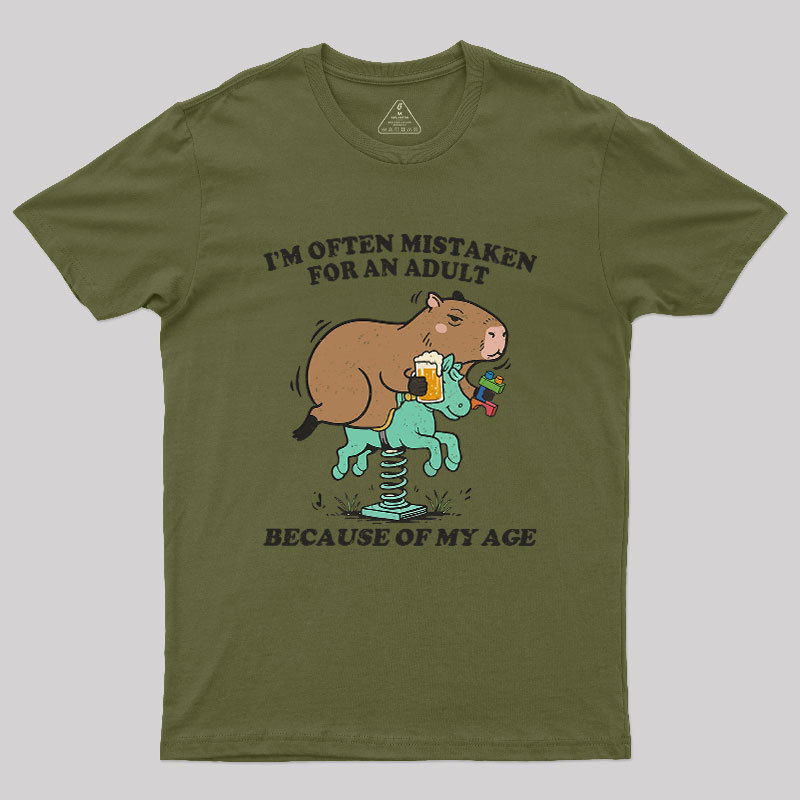 I'm Often Mistaken For An Adult Because Of My Age Geek T-Shirt
