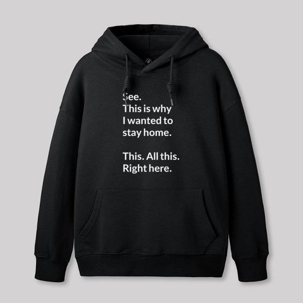 Stay Home Geek Hoodie