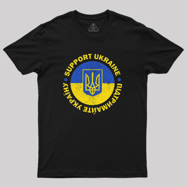 Support Ukraine - Stop the War Geek T-Shirt