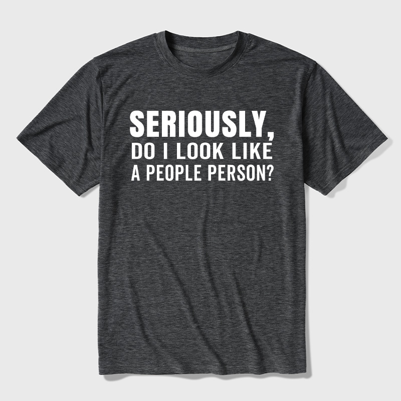 Not a People Person Ultra Soft Heather Tee