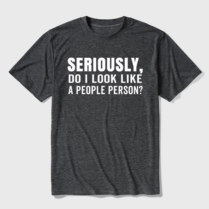Not a People Person Ultra Soft Heather Tee