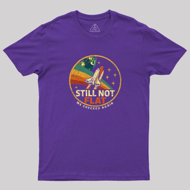 Retro Still Not Flat Geek T-Shirt