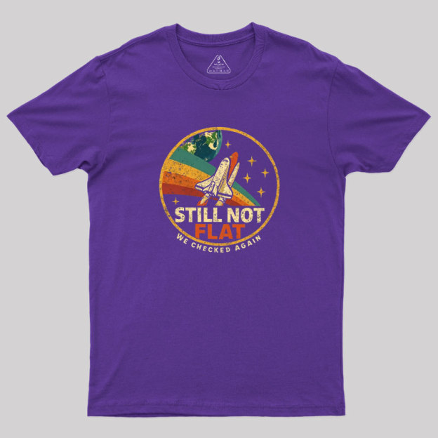 Retro Still Not Flat Geek T-Shirt