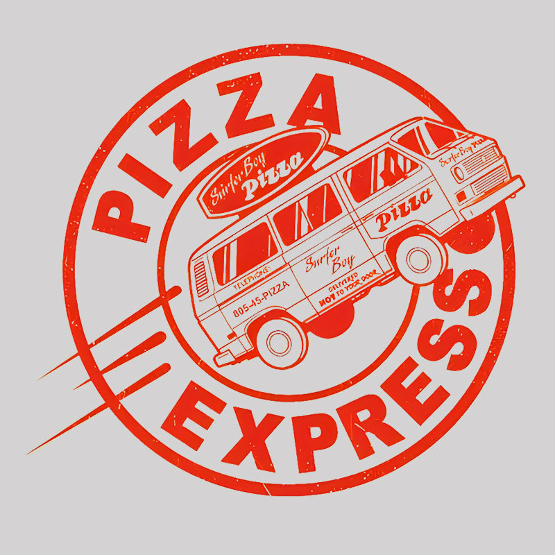 Pizza Express v2 Geek T-Shirt