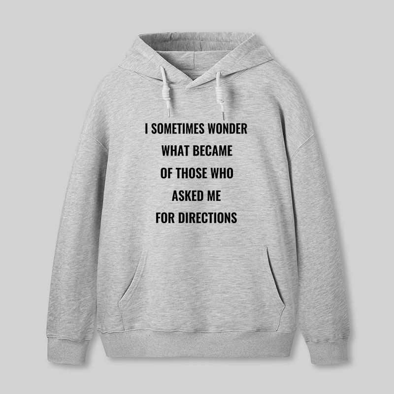 Asking For Directions Geek Hoodie