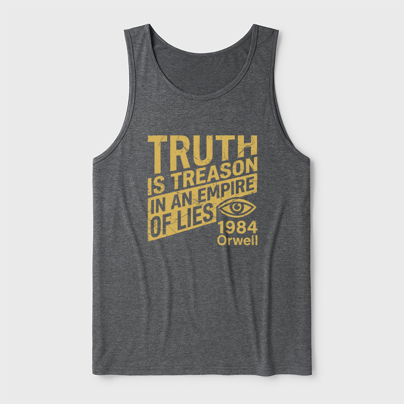 1984 Orwell Ultra Soft Heather Tank